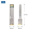 imageCable Matters 1000BASET Gigabit SFP to RJ45 Copper Ethernet Modular Transceiver for Cisco Ubiquiti TPLink Huawei Netgear and Supermicro Equipment10 Gigabit