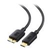 imageCable Matters 10Gbps USB C to Micro USB 30 Cable  33ft USBC Hard Drive Cable Micro B to USBC Cord Compatible with Seagate LaCie Toshiba Samsung WD External Hard Drive BlackBlack