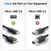 imageCable Matters 10Gbps USB C to Micro USB 30 Cable  33ft USBC Hard Drive Cable Micro B to USBC Cord Compatible with Seagate LaCie Toshiba Samsung WD External Hard Drive BlackBlack