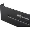 imageCable Matters 1U Hinged 19quot Wall Mount Panel Bracket 22 Lbs Max Load 1U Rack 19 Inch Rack 19Inch Wall Mount BracketWallMount Patch Panel