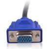 imageCable Matters 1ft VGA Splitter Cable  Mirror Display Only No Extension Supports Full HD 1080P VGA Y Cable for Screen Duplication