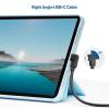 imageCable Matters 20Gbps Right Angle USB C Cable  6ft Supports Up to 8K30Hz  4K120Hz Video 240W Charging 20Gbps Data Transfer 90 Degree USB C Cable RightAngle USBC to USBC Cord3 Feet