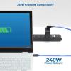 imageCable Matters 20Gbps Right Angle USB C Cable  6ft Supports Up to 8K30Hz  4K120Hz Video 240W Charging 20Gbps Data Transfer 90 Degree USB C Cable RightAngle USBC to USBC Cord6 Feet