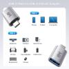 imageCable Matters 2Pack 10Gbps USB C to USB Adapter Male to Female for HighSpeed Data Transferring ampamp Fast Charging Reversible USBC USBA to USBC Adapter for iPhone 1615 iPad Pro Galaxy S23