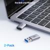 imageCable Matters 2Pack 10Gbps USB to USB C Adapter for Fast Charging ampamp HighSpeed Data Transfer Reversible USBC Port USBA Male to USBC Female Adapter for iPhone 1615 iPad Pro Galaxy S23