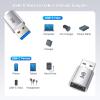 imageCable Matters 2Pack 10Gbps USB to USB C Adapter for Fast Charging ampamp HighSpeed Data Transfer Reversible USBC Port USBA Male to USBC Female Adapter for iPhone 1615 iPad Pro Galaxy S23