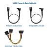 imageCable Matters 2Pack 25 to 35 Hard Drive Adapter for SSDs Dual SSD Mounting Bracket Kit 25 to 35 Adapter 35 to 25 Adapter Includes Screws SATA Cables and Screwdriver