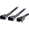 imageCable Matters 2Pack 3 Computer Case Fan Splitter Cable with SATA Power  16 Inches