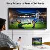 imageCable Matters 2Pack 48Gbps HDMI 21 Coupler for 8K60Hz  4K240Hz with HDR 8K HDMI Extender Female to Female Adapter Black