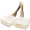 imageCable Matters 2Pack 6 Pin PCIe to Molex Power Cable 6 Inches 2 Molex to 6 Pin PCIe