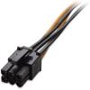 imageCable Matters 2Pack 6 Pin to SATA Power Cable SATA to 6 Pin PCIe  8 Inches