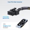 imageCable Matters 2Pack 8 Pin PCIe Extension Cable  10 Inches Male to Female NOT for Direct PSU Use 8 Pin GPU Power Extension Cable Not 62 Pin