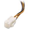 imageCable Matters 2Pack ATX Power Supply 4Pin CPU Extension Cable  8 Inches