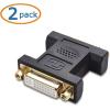 imageCable Matters 2Pack DVI Coupler DVI Female to Female Adapter