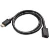 imageCable Matters 2Pack High Speed HDMI Extension Cable 6 ft Male to Female HDMI Extender Cable with Ethernet  3D and 4K Resolution Ready3 Feet