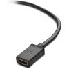 imageCable Matters 2Pack High Speed HDMI Extension Cable 6 ft Male to Female HDMI Extender Cable with Ethernet  3D and 4K Resolution Ready3 Feet