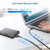 imageCable Matters 2Pack Micro USB 30 Cable  6ft External Hard Drive Cable USB to USBMicro B Cord Compatible with Seagate LaCie Toshiba Samsung Western DigitalWD External Hard Drive BlackBlack