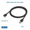 imageCable Matters 2Pack Micro USB 30 Cable  6ft External Hard Drive Cable USB to USBMicro B Cord Compatible with Seagate LaCie Toshiba Samsung Western DigitalWD External Hard Drive BlackBlack