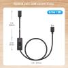 imageCable Matters 2Pack USB On Off Switch  3ft Support Data and Power Short USBA Extension Cable with ON Off USB Power Switch3 ft