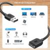 imageCable Matters 2Pack USB On Off Switch  3ft Support Data and Power Short USBA Extension Cable with ON Off USB Power Switch3 ft