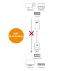 imageCable Matters 2Pack Unidirectional DisplayPort to HDMI Cable  6ft GoldPlated DP to HDMI Cable Display Port to HDTVMonitorProjector Conversion Cord10 Feet