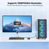imageCable Matters 2Pack Unidirectional DisplayPort to HDMI Cable  6ft GoldPlated DP to HDMI Cable Display Port to HDTVMonitorProjector Conversion Cord25 Feet