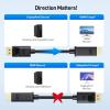 imageCable Matters 2Pack Unidirectional DisplayPort to HDMI Cable  6ft GoldPlated DP to HDMI Cable Display Port to HDTVMonitorProjector Conversion Cord35 Feet