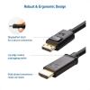 imageCable Matters 2Pack Unidirectional DisplayPort to HDMI Cable  6ft GoldPlated DP to HDMI Cable Display Port to HDTVMonitorProjector Conversion Cord6 Feet