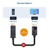imageCable Matters 2Pack Unidirectional DisplayPort to HDMI Cable  6ft GoldPlated DP to HDMI Cable Display Port to HDTVMonitorProjector Conversion Cord6 Feet