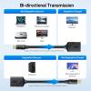 imageCable Matters 324Gbps 8K Mini DisplayPort to DisplayPort 14 Adapter Mini DP to DP 14 in Black  8K60Hz 4K240Hz Resolution Ready  Thunderbolt and Thunderbolt 2 Port Compatible1Pack