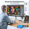imageCable Matters 324Gbps 8K Mini DisplayPort to DisplayPort 14 Adapter Mini DP to DP 14 in Black  8K60Hz 4K240Hz Resolution Ready  Thunderbolt and Thunderbolt 2 Port Compatible1Pack