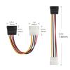 imageCable Matters 3Pack 4 Pin Molex to SATA Power Cable SATA to Molex  6 Inches