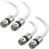 imageCable Matters 3Pack RG6 Coaxial Cable  3ft CL2 Rated for inWall UseCM Quad Shield Coaxial Cable Short Coax Cord for TV Digital Router Satellite Receiver and More BlackWhite
