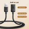 imageCable Matters 3Pack Short USB Extension Cable  3ft Male to Female USB Extender Cable USB20 Extension Cord 480Mbps Black3 Feet