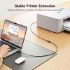 imageCable Matters 3Pack Short USB Extension Cable  3ft Male to Female USB Extender Cable USB20 Extension Cord 480Mbps Black3 Feet