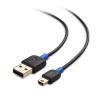 imageCable Matters 3Pack USB to Mini USB Cable  3ft USBA to MiniUSB 20 Cable Compatible with Blue YetiBlue Snowball iCE Microphone Canon RebelPowerShotEOS Cameras PS3 Game Controller Black3 ft