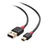imageCable Matters 3Pack USB to Mini USB Cable  3ft USBA to MiniUSB 20 Cable Compatible with Blue YetiBlue Snowball iCE Microphone Canon RebelPowerShotEOS Cameras PS3 Game Controller Black3 ft