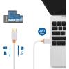 imageCable Matters 3Pack USB to USB C Charging Cable 66 ft with 3A Fast Charging in Black for iPhone 1615 Samsung Galaxy S23 Ultra S23 S22 Note 20 LG G8 Google Pixel 7a iPad Pro Nintendo SwitchWhite