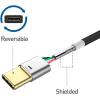 imageCable Matters 3Pack USB to USB C Charging Cable 66 ft with 3A Fast Charging in Black for iPhone 1615 Samsung Galaxy S23 Ultra S23 S22 Note 20 LG G8 Google Pixel 7a iPad Pro Nintendo SwitchBlack