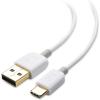 imageCable Matters 3Pack USB to USB C Charging Cable 66 ft with 3A Fast Charging in Black for iPhone 1615 Samsung Galaxy S23 Ultra S23 S22 Note 20 LG G8 Google Pixel 7a iPad Pro Nintendo SwitchWhite