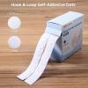 imageCable Matters 400 Pcs 200 Pairs Hook and Loop SelfAdhesive Dots 05 Inch Diameter Round Adhesive Dots for Crafts Classroom Office Home Organization Black075inch dot