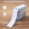 imageCable Matters 400 Pcs 200 Pairs Hook and Loop SelfAdhesive Dots 05 Inch Diameter Round Adhesive Dots for Crafts Classroom Office Home Organization Black05inch dot
