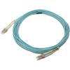 imageCable Matters 40Gb OFNP Plenum Rated Multimode Duplex 50125 OM3 Fiber Cable Short LC to LC Fiber Optic Cable  33ft  1m230 ft