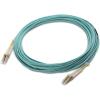 imageCable Matters 40Gb OFNP Plenum Rated Multimode Duplex 50125 OM3 Fiber Cable Short LC to LC Fiber Optic Cable  33ft  1m328 ft