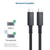 imageCable Matters 40Gbps Active USB4 Cable 98 ft  3m Supports Up to 8K60Hz  4K240Hz Video 100W Charging 40Gbps Data Transfer Compatible with Thunderbolt 4 VR Headset MacBook XPS Surface Pro164 Feet  5m