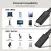 imageCable Matters 40Gbps USB 4 Extension Cable  16ft  05m Supports 8K60Hz4K240Hz Video 240W Charging 40Gbps Data Transfer USB C Extension Cable Thunderbolt 45 Nintendo Switch 2 Compatible