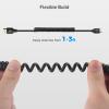 imageCable Matters 48Gbps 8K HDMI Coiled Cable 13ft with 8K60Hz 4K240Hz and HDR Support HDMI Cable Coiled for PS5 Xbox Series XS RTX40804090 RX 78007900 Apple TV and MoreMini HDMI