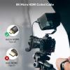 imageCable Matters 48Gbps 8K HDMI Coiled Cable 13ft with 8K60Hz 4K240Hz and HDR Support HDMI Cable Coiled for PS5 Xbox Series XS RTX40804090 RX 78007900 Apple TV and MoreMicro HDMI