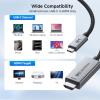 imageCable Matters 48Gbps 8K Unidirectional USB C to HDMI 21 Cable for macOS Windows  6ft Supports 4K240Hz  8K60Hz with HDR Thunderbolt 4 to HDMI 21 Cable Compatible with Thunderbolt 5 Laptops10 Feet
