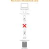 imageCable Matters 4K Mini DisplayPort to Mini DisplayPort Cable  6ft Not Compatible with iMac or Thunderbolt Displays Not a Replacement for Thunderbolt Cable Not Support Target Display ModeBlack